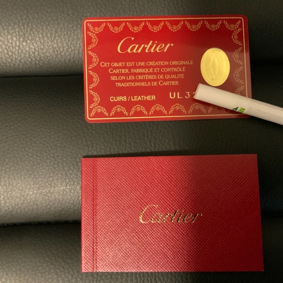 Cartier Leather Document Portfolio Briefcase - Picture 8 of 9